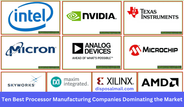 Ten Best Processor Manufacturing Companies 2025