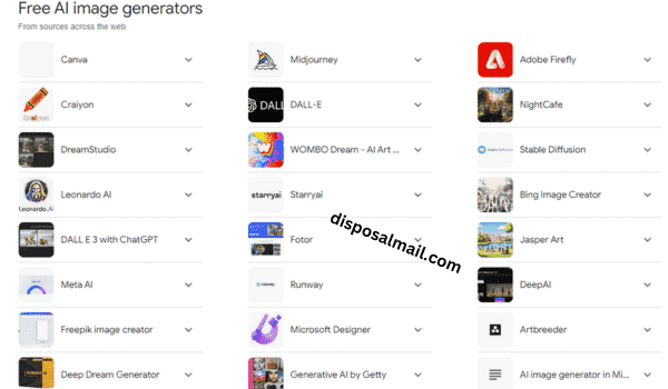Ten Free AI Image Generator Online 2025