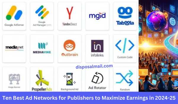 Ten Best Ad Networks for Publishers to Maximize Earnings