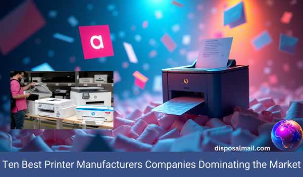 Ten Best Printer Manufacturers Companies 2025