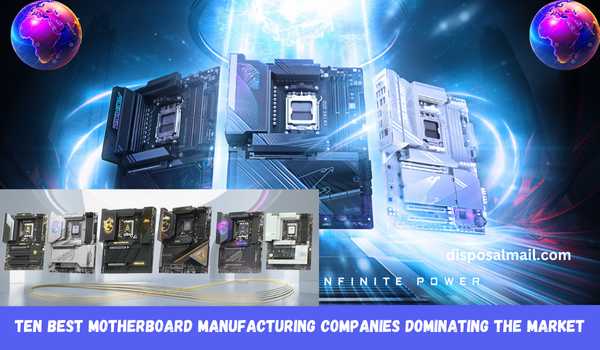 Ten Best Motherboard Manufacturing Companies for High-Performance PCs