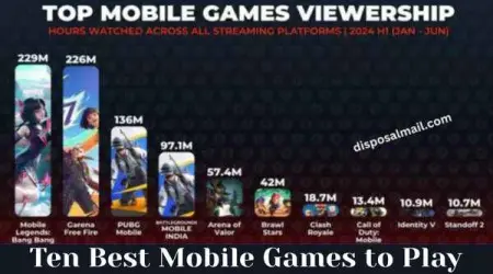 Ten Best Mobile Games to Play in 2025